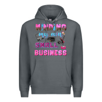 Rock mind my own small business Premium Hoodie - NancyCooperArtShop