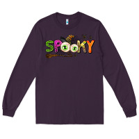 Plum spooky Long Sleeve Tee - AdoDesignShop