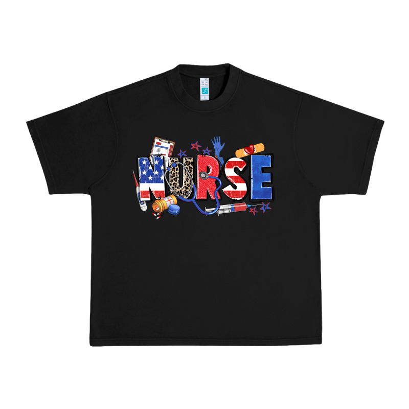 American Nurse Urban Heavy Tee by Zillion Design Studio | Teevron