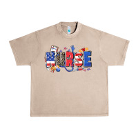 French Oak American nurse Urban Heavy Tee - Zillion Design Studio