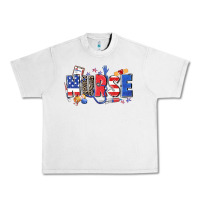Lunar Rock American nurse Urban Heavy Tee - Zillion Design Studio