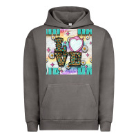 Pigment Tornado Leopard Love Hair And Mirror With Daisy Seamless Pattern Bbs Urban Hoodie - BundleAndBundleShop