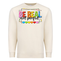 Sandshell be real not perfect Premium Sweatshirt - NancyCooperArtShop