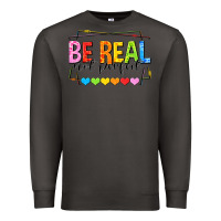 Smoke be real not perfect Premium Sweatshirt - NancyCooperArtShop