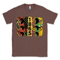 Chestnut juneteenth brush stroke 2 Classic Tee - HRA Design Shop