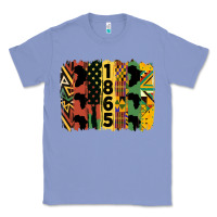 Colony Blue juneteenth brush stroke 2 Classic Tee - HRA Design Shop