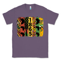 Lavender juneteenth brush stroke 2 Classic Tee - HRA Design Shop