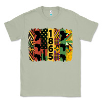 Matcha juneteenth brush stroke 2 Classic Tee - HRA Design Shop
