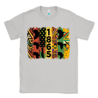 Moon Dust juneteenth brush stroke 2 Classic Tee - HRA Design Shop