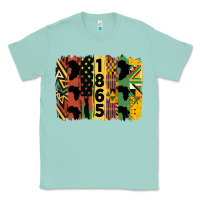 Seafoam juneteenth brush stroke 2 Classic Tee - HRA Design Shop