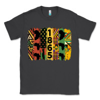 Smoke juneteenth brush stroke 2 Classic Tee - HRA Design Shop