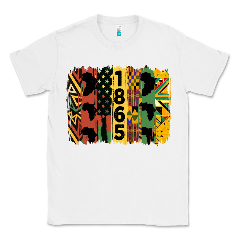 Juneteenth Brush Stroke 2 Classic Tee by HRA Design Shop | Teevron