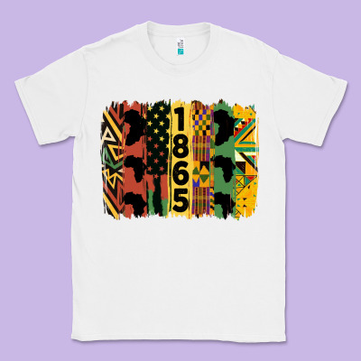 Juneteenth Brush Stroke 2 Classic Tee Designed By Hra Design Shop
