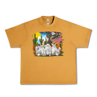 Peanut Butter Easter Farm With Bunnies Urban Heavy Tee - RanaPortraitStore