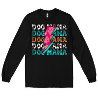 Black dog mama Long Sleeve Tee - Zillion Design Studio