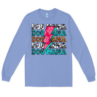 Colony Blue dog mama Long Sleeve Tee - Zillion Design Studio