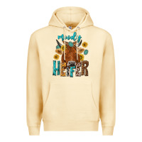 Pina Colada moody cow Premium Hoodie - NancyCooperArtShop