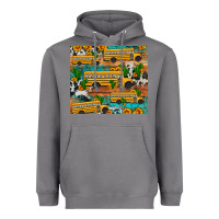 Storm school bus cactus sunflower Heavyweight Hoodie - Artiststas