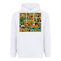 White school bus cactus sunflower Heavyweight Hoodie - Artiststas