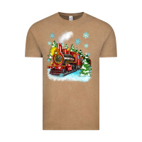 Vintage Coffee christmas polar express Vintage Tee - Zillion Design Studio