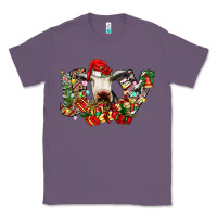 Lavender christmas joy cow Classic Tee - CowhideDigitalArt