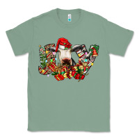 Sage christmas joy cow Classic Tee - CowhideDigitalArt