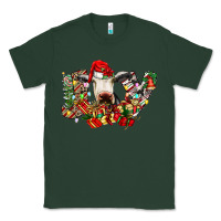 Sports Green christmas joy cow Classic Tee - CowhideDigitalArt