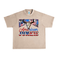 French Oak American junkie Urban Heavy Tee - Zillion Design Studio