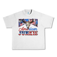 Lunar Rock American junkie Urban Heavy Tee - Zillion Design Studio