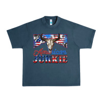 Midnight Navy American junkie Urban Heavy Tee - Zillion Design Studio