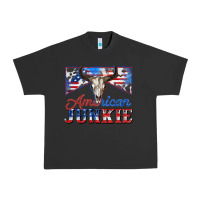 Pigment Black American junkie Urban Heavy Tee - Zillion Design Studio