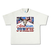 Pistachio American junkie Urban Heavy Tee - Zillion Design Studio