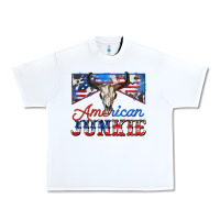 White American junkie Urban Heavy Tee - Zillion Design Studio