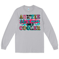 Moon Dust auntie like a mom only cooler Long Sleeve Tee - Zillion Design Studio