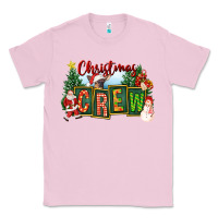 Bubblegum Pink Christmas Crew Classic Tee - FaDigitalArtStudio