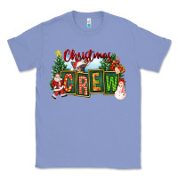 Colony Blue Christmas Crew Classic Tee - FaDigitalArtStudio