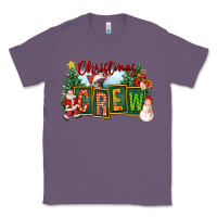 Lavender Christmas Crew Classic Tee - FaDigitalArtStudio