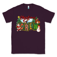 Plum Christmas Crew Classic Tee - FaDigitalArtStudio