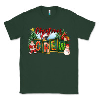 Sports Green Christmas Crew Classic Tee - FaDigitalArtStudio