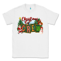 White Christmas Crew Classic Tee - FaDigitalArtStudio