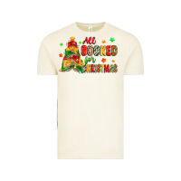 All Booked For Christmas Vintage Tee | Teevron