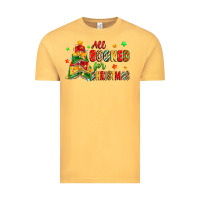 Vintage Mustard all booked for christmas Vintage Tee - Zillion Design Studio