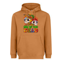 Meerkat mexican day of the dead Heavyweight Hoodie - AdoDesignShop