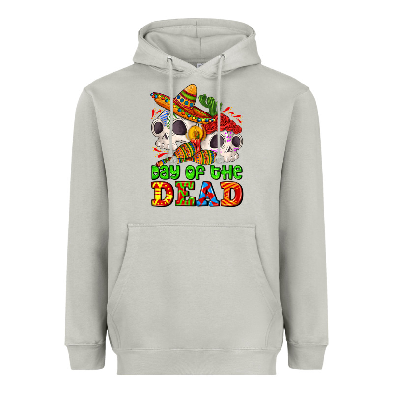 Mexican Day Of The Dead Heavyweight Hoodie by AdoDesignShop | Teevron