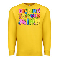 Lemon be kind to your mind Premium Sweatshirt - NancyCooperArtShop