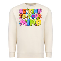 Sandshell be kind to your mind Premium Sweatshirt - NancyCooperArtShop