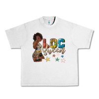 Lunar Rock afro woman loc queen Urban Heavy Tee - texasbilliewilder