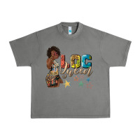Tornado afro woman loc queen Urban Heavy Tee - texasbilliewilder