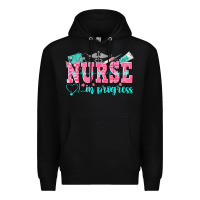Black nurse in progress Premium Hoodie - NancyCooperArtShop