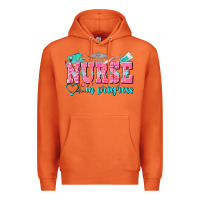 Carrot nurse in progress Premium Hoodie - NancyCooperArtShop